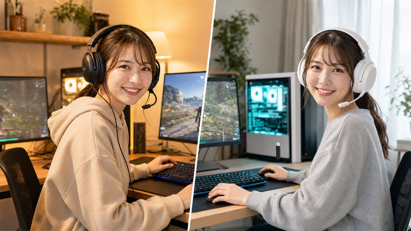 ゲーミングヘッドセットは有線と無線どっち?遅延・充電・価格の違い