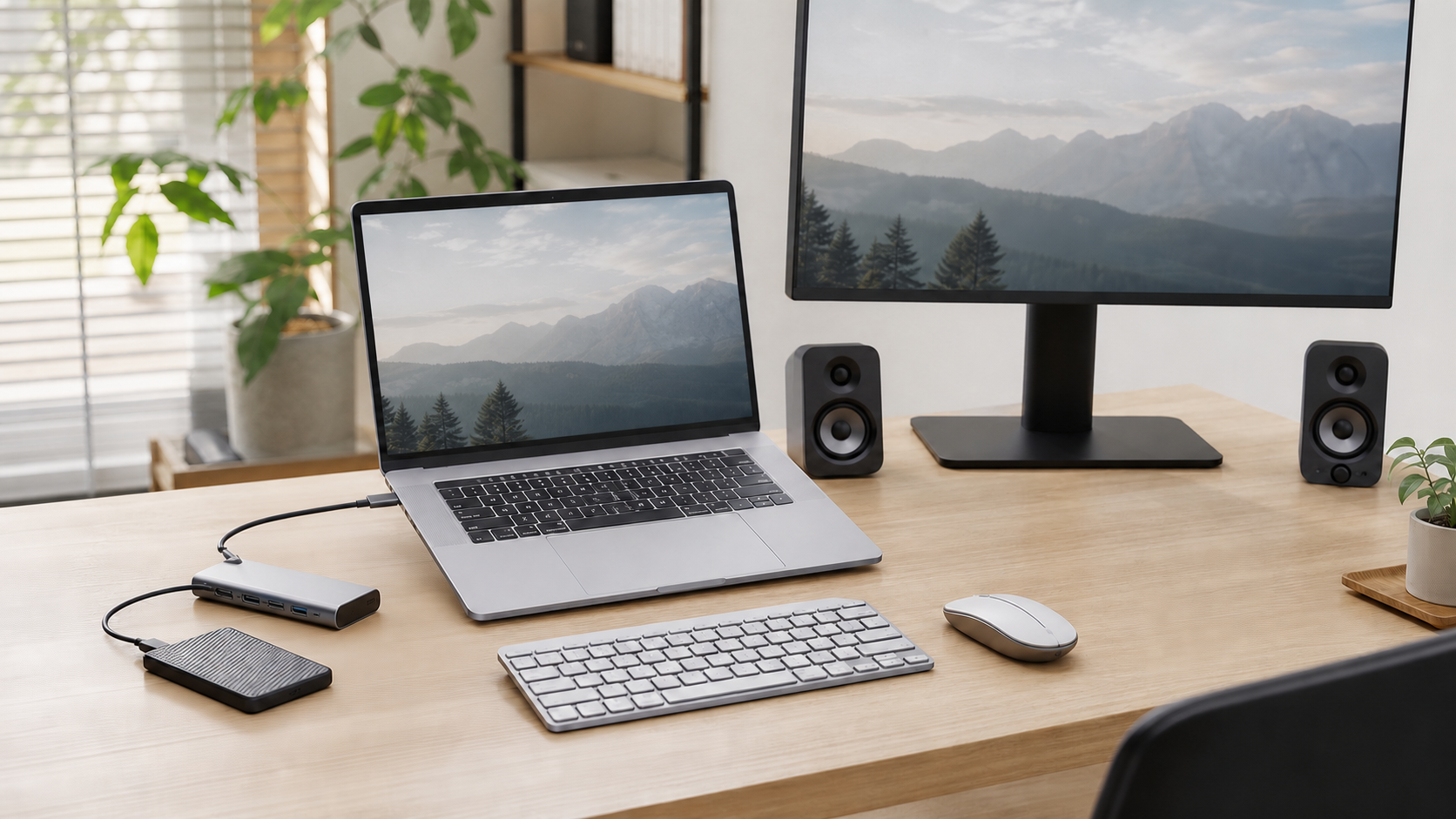MacBookの周辺機器は何が必要？普通のマウス・キーボード・モニターも使える