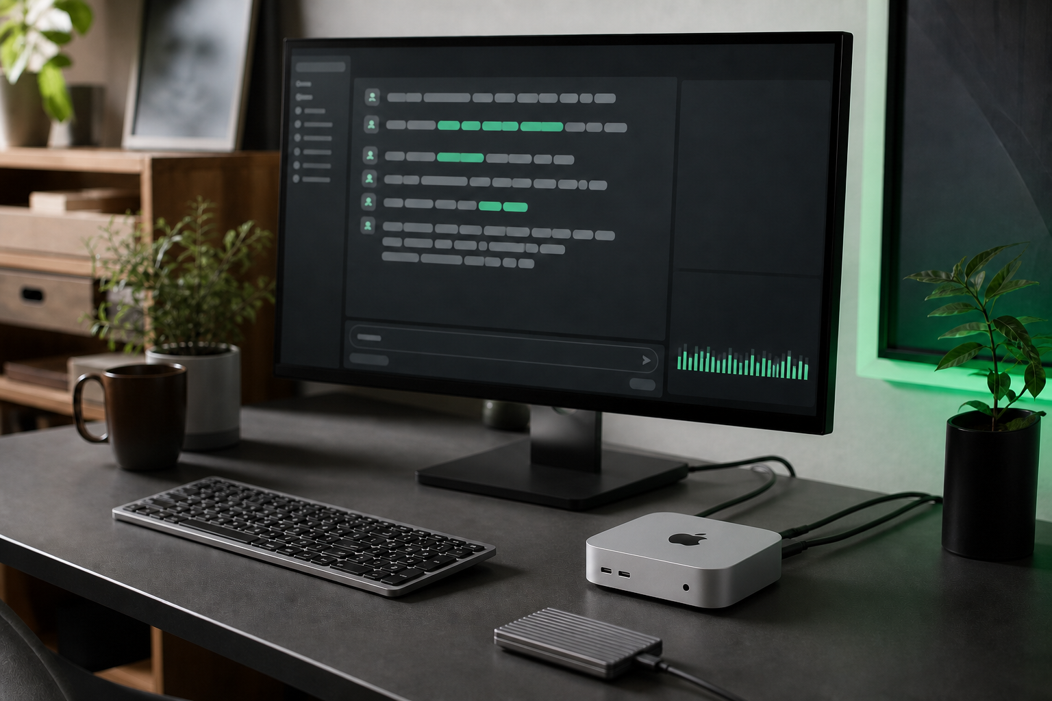 OllamaはMac miniで動く？M1・M2・M4のメモリ容量とWindowsとの違い