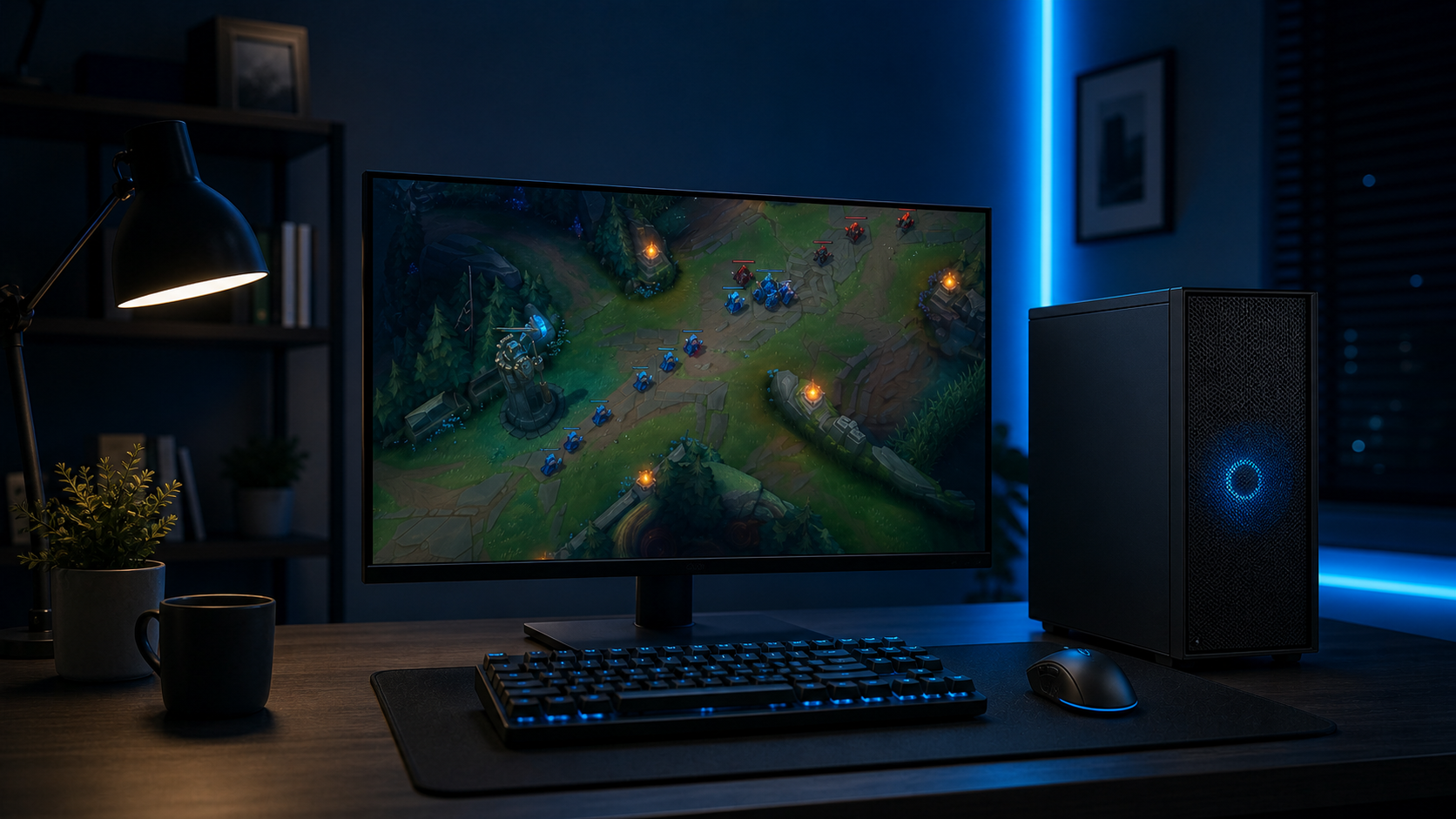 LoLを遊ぶためのシンプルなゲーミングPC環境